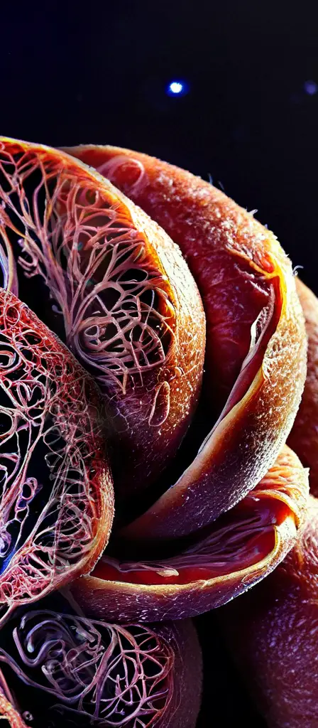 Fat rolls. Tons of fat rolls. hairy fat rolls. skin texture. hd, a scene from the Infinite Tapestry endless AI painting