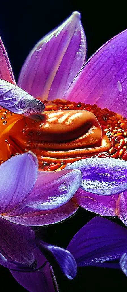 World made up of beans from even stevens, a scene from the Infinite Tapestry endless AI painting
