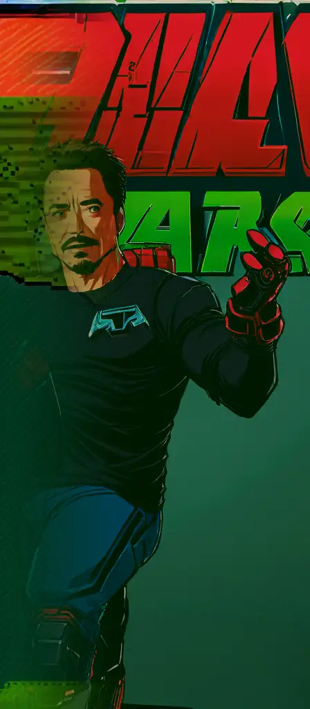 Tony stark with a massive bulge 10000000 tony starks with huge massive bulges, a scene from the Infinite Tapestry endless AI painting
