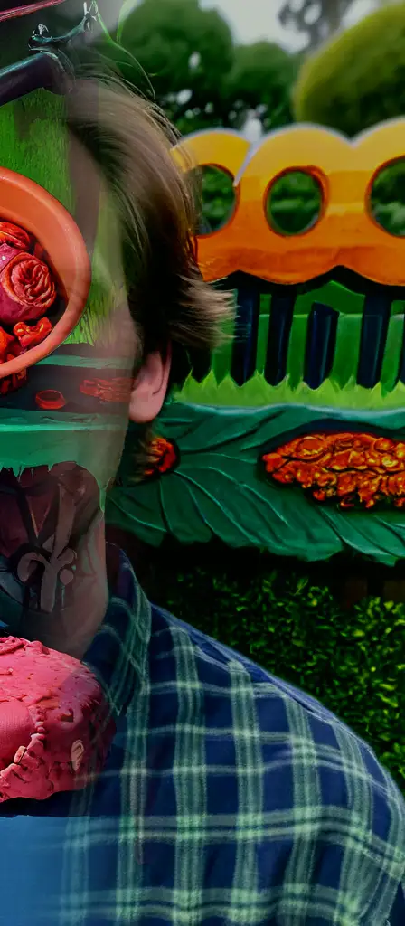 Inspired by this image, a scene from the Infinite Tapestry endless AI painting